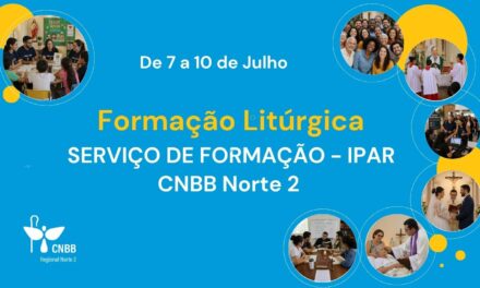 INSCRIÇÕES ABERTAS PARA ‘FORMAÇÃO LITURGICA’ A SER REALIZADO PELO IPAR