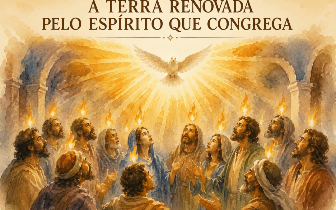 A TERRA RENOVADA PELO ESPÍRITO QUE CONGREGA