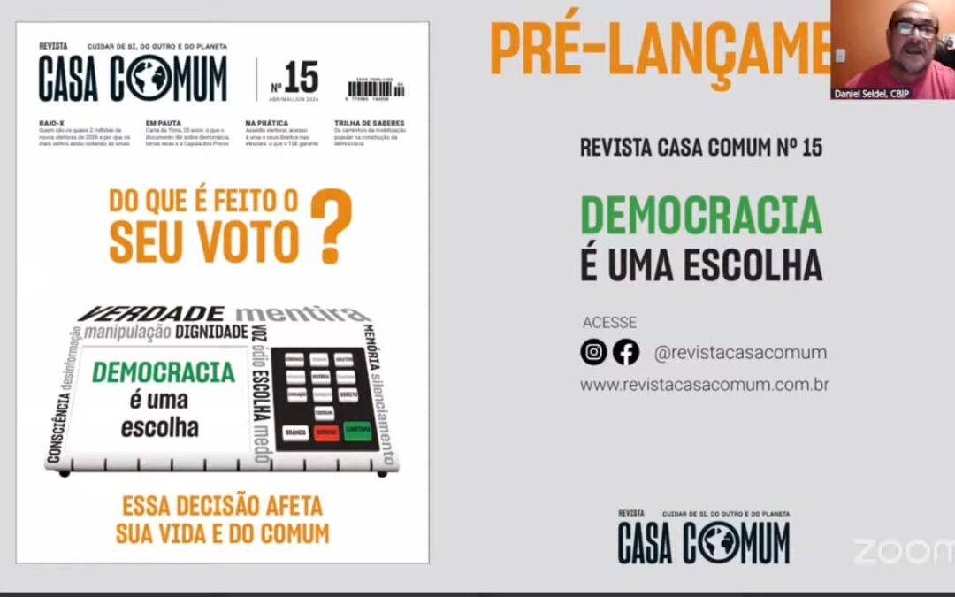 IGREJA E MOVIMENTOS SOCIAIS LANÇAM “ENCANTAR A POLÍTICA 2026” NA REGIÃO NORTE E REFORÇAM COMPROMISSO COM DEMOCRACIA E PARTICIPAÇÃO CIDADÃ