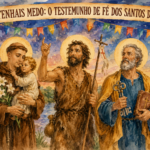 NÃO TENHAIS MEDO: O TESTEMUNHO DE FÉ DOS SANTOS DE JUNHO