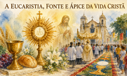 A EUCARISTIA, FONTE E ÁPICE DA VIDA CRISTÃ