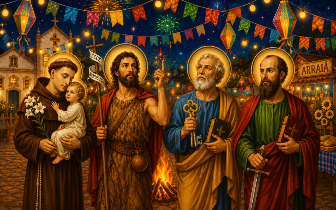ARQUIDIOCESE DE BELÉM CELEBRA NO MÊS DE JUNHO OS SANTOS JUNINOS