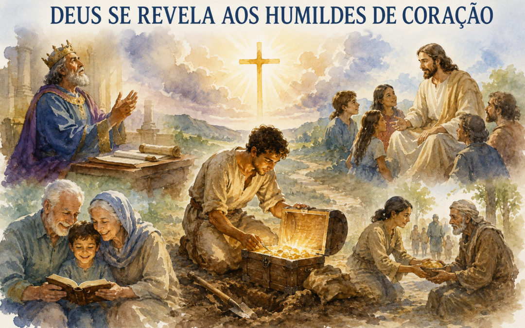 DEUS SE REVELA AOS HUMILDES DE CORAÇÃO