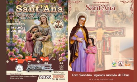 ARQUIDIOCESE DE SANTARÉM INICIA AS FESTIVIDADES EM HONRA A SANT´ANA NESTE SÁBADO (18)