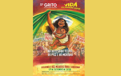 O GRITO DOS EXCLUÍDOS 2026 TEM COMO LEMA “NA DEFESA DA TERRA, DA PAZ E DA MORADIA, ERGUEMOS A VOZ: MULHERES VIVAS E SOBERANIA!”