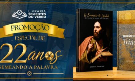 COMUNIDADE SEMENTES DO VERBO CELEBRA 22 ANOS DE MISSÃO COM KIT ESPECIAL DE LIVROS DOS FUNDADORES