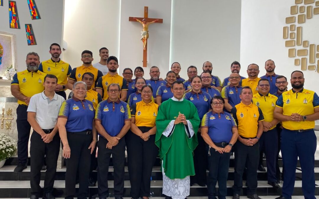 ‘TESTEMUNHO E SERVIÇO’ MEMBROS DA GUARDA DE NAZARÉ E DO PERPÉTUO SOCORRO REAFIRMAM COMPROMISSO COM A IGREJA NO XINGU