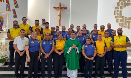 ‘TESTEMUNHO E SERVIÇO’ MEMBROS DA GUARDA DE NAZARÉ E DO PERPÉTUO SOCORRO REAFIRMAM COMPROMISSO COM A IGREJA NO XINGU