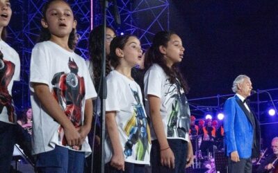 PAPA E ANDREA BOCELLI CELEBRAM O ‘CÂNTICO DE PAZ’ EM CASTEL GANDOLFO