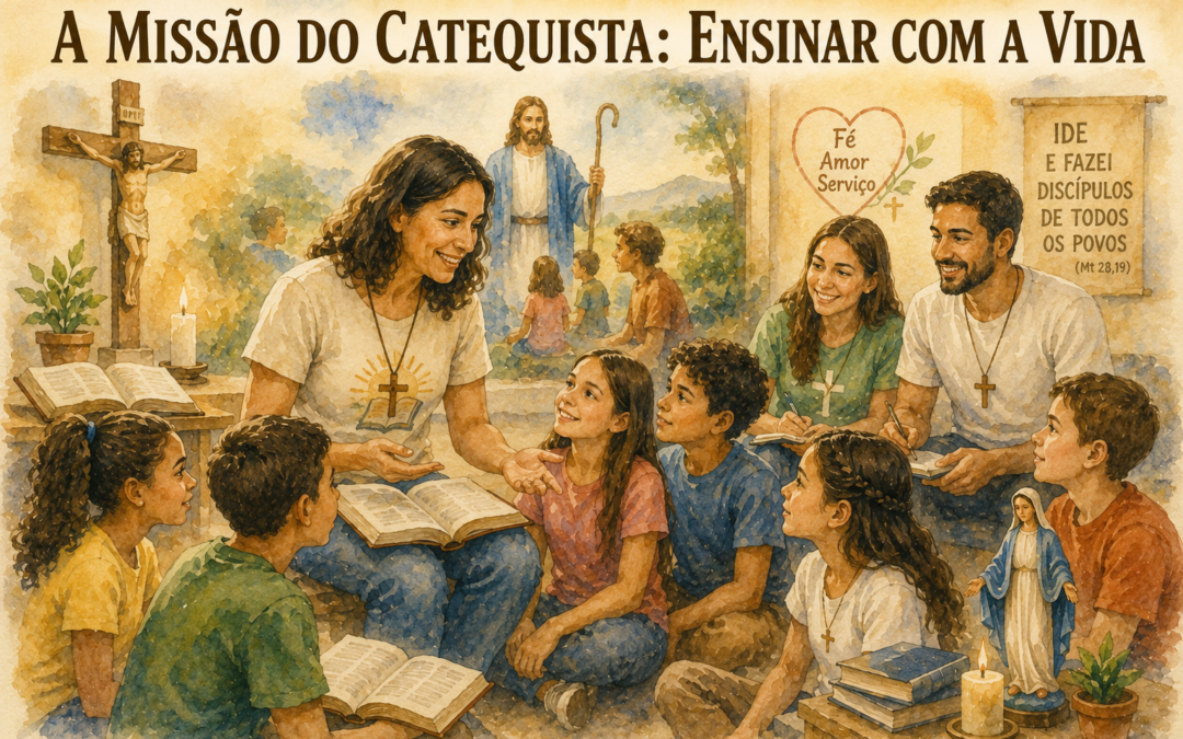 A MISSÃO DO CATEQUISTA: ENSINAR COM A VIDA