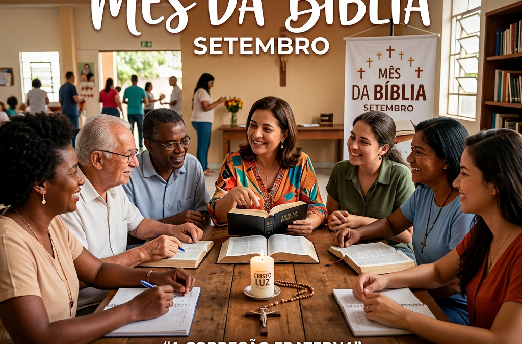 Mês da Bíblia: a palavra que nos ensina a viver como irmãos