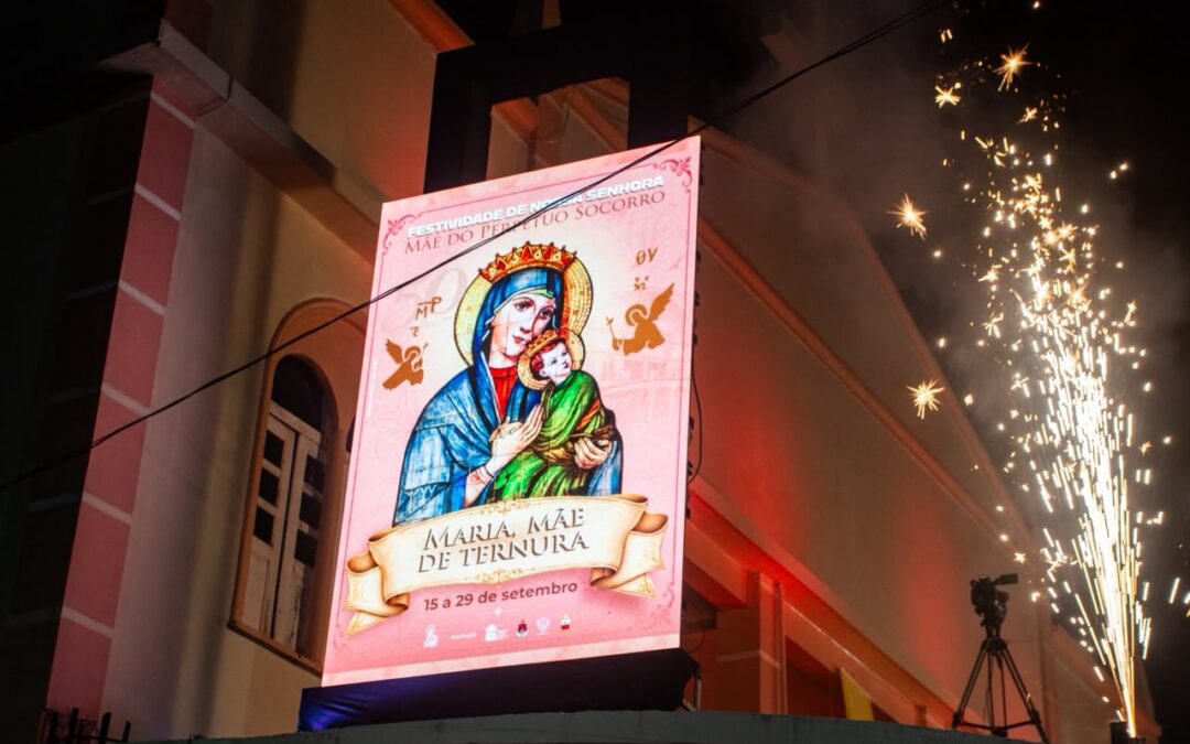 MISSA CAMPAL E APRESENTAÇÃO DO CARTAZ MARCAM O LANÇAMENTO DA FESTIVIDADE DE NOSSA SENHORA MÃE DO PÉRPETUO SOCORRO EM BRAGANÇA