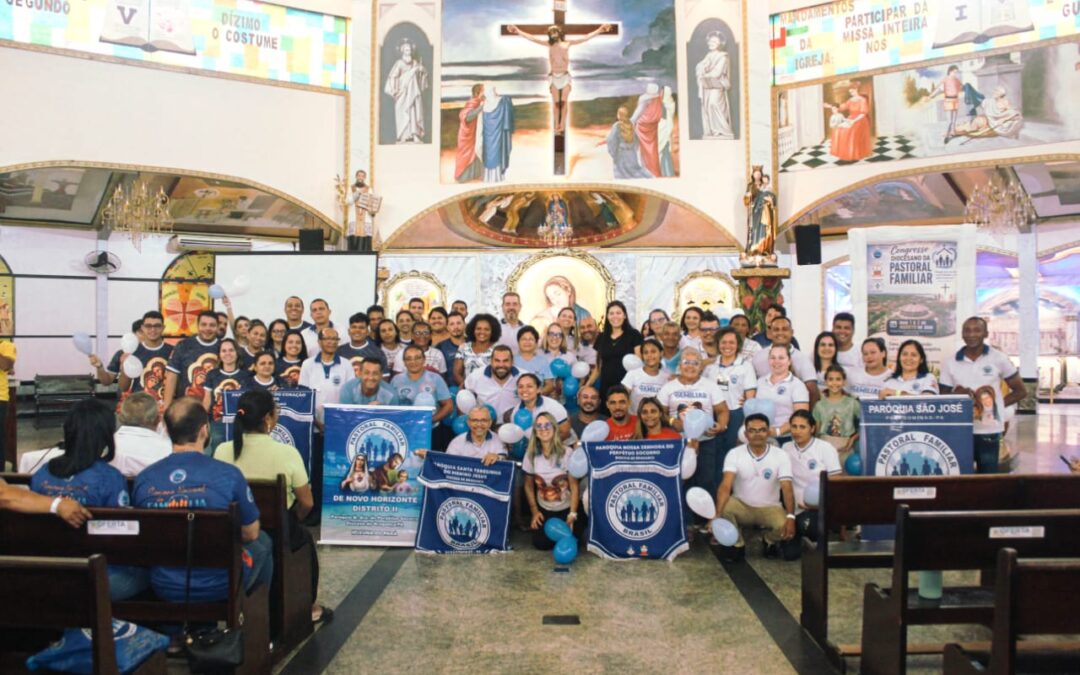 CONGRESSO DA PASTORAL FAMILIAR DA DIOCESE DE BRAGANÇA REFLETE SOBRE ACOLHIMENTO, ACOMPANHAMENTO E MISSÃO DAS FAMÍLIAS