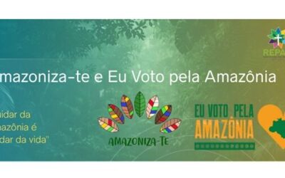 REPAM-BRASIL LANÇA CAMPANHAS AMAZONIZA-TE E EU VOTO PELA AMAZÔNIA PARA MOBILIZAR TERRITÓRIOS EM DEFESA DA DEMOCRACIA E DA CASA COMUM