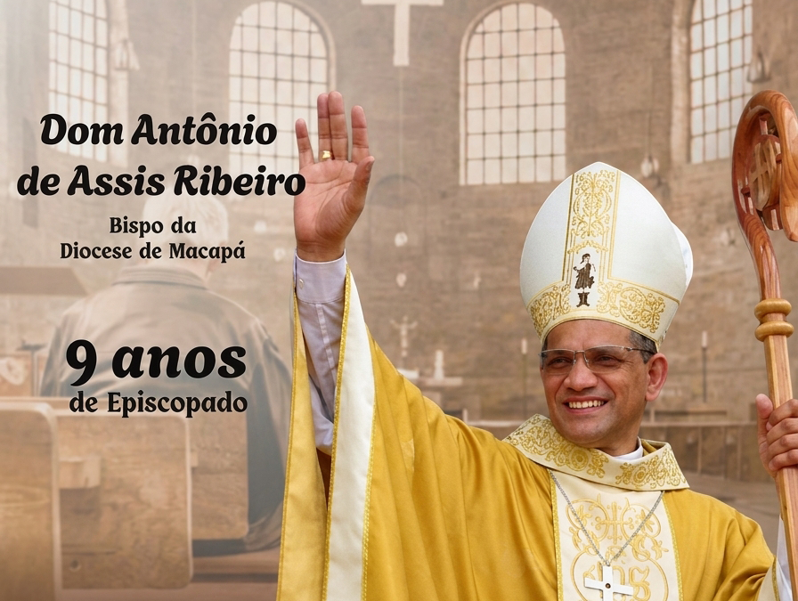Regional Norte 2 celebra os 9 anos de ordenação episcopal de Dom Antônio