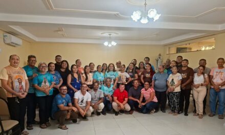 Diocese de Ponta de Pedras realiza formação para a implantação da Pastoral Familiar em São Sebastião da Boa Vista