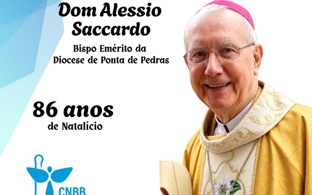 Regional Norte 2 da CNBB celebra os 86 anos de vida de Dom Alessio Saccardo