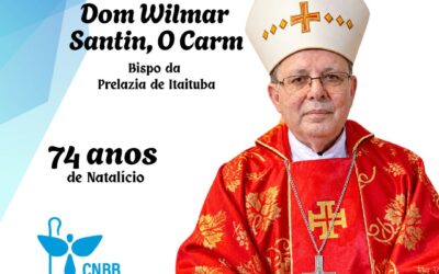 CNBB Regional Norte 2 celebra o aniversário natalício de Dom Wilmar Santin, O. Carm.